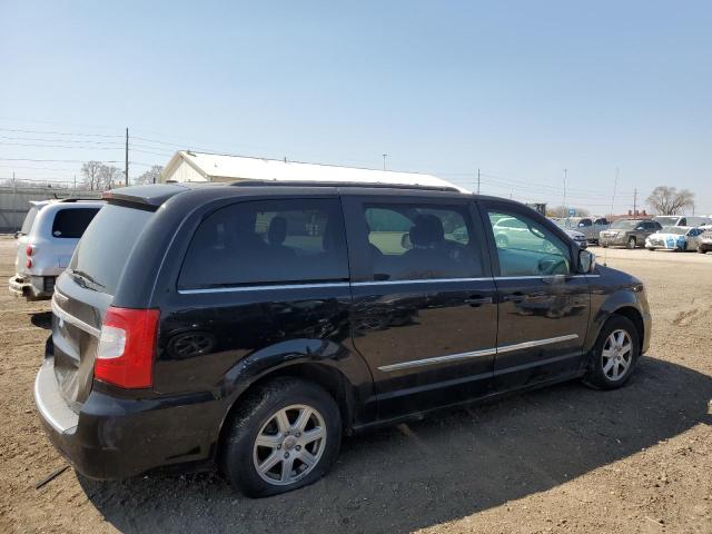 2C4RC1CG7CR143941 - 2012 CHRYSLER TOWN & COU TOURING L BLACK photo 3