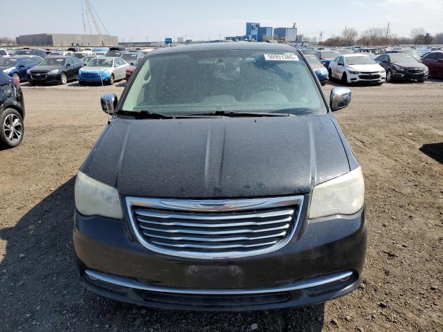 2C4RC1CG7CR143941 - 2012 CHRYSLER TOWN & COU TOURING L BLACK photo 5