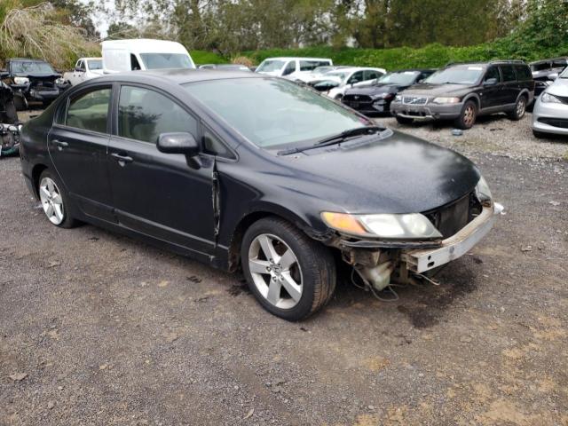 1HGFA16587L026520 - 2007 HONDA CIVIC LX BLACK photo 4