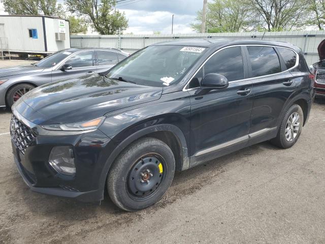 5NMS23AD2KH053565 - 2019 HYUNDAI SANTA FE SE BLACK photo 1