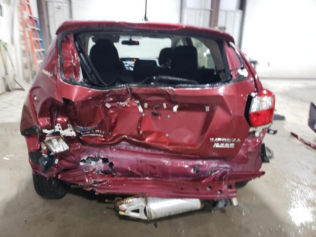 JF1GPAA69F8254051 - 2015 SUBARU IMPREZA RED photo 6