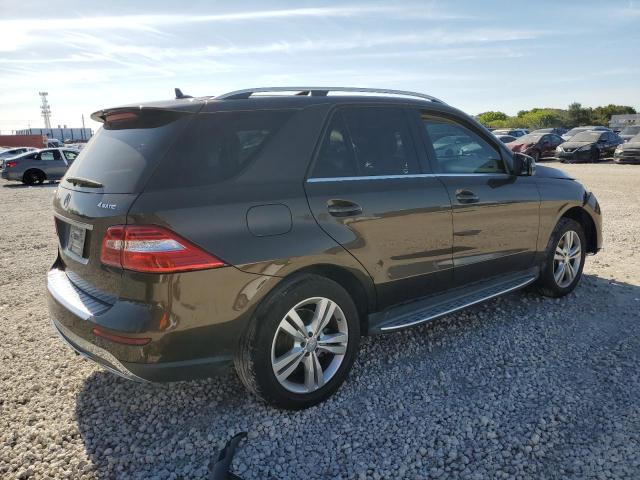 4JGDA5HB1DA225198 - 2013 MERCEDES-BENZ ML 350 4MATIC BROWN photo 3