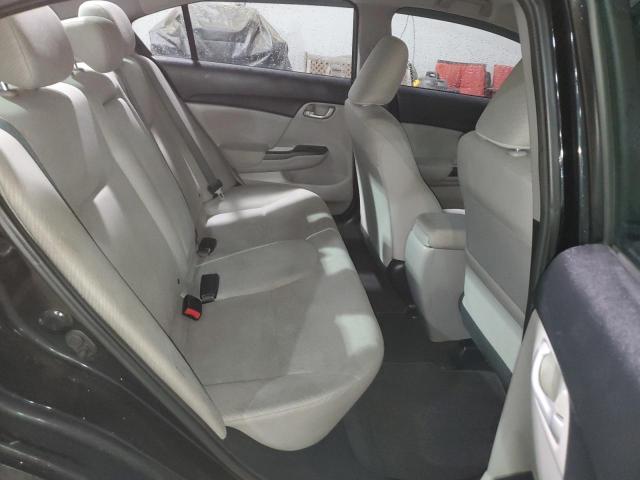 2HGFB2F43DH105726 - 2013 HONDA CIVIC LX BLACK photo 10