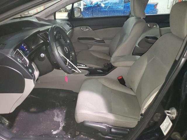 2HGFB2F43DH105726 - 2013 HONDA CIVIC LX BLACK photo 7