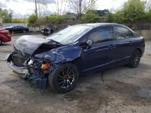 2HGFA1F59AH564535 - 2010 HONDA CIVIC LX BLUE photo 1