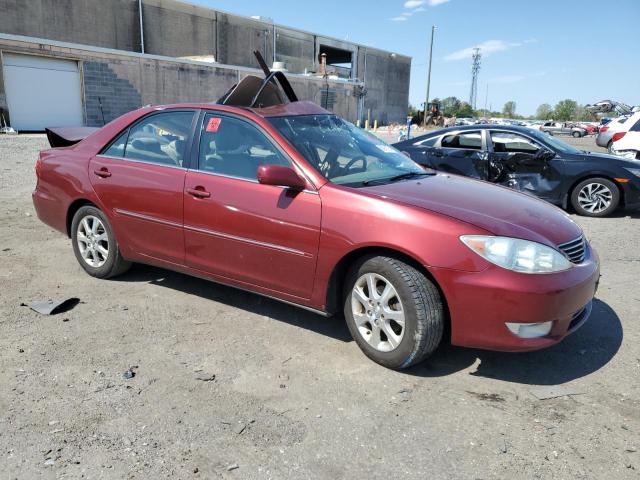4T1BE30K65U383032 - 2005 TOYOTA CAMRY LE RED photo 4