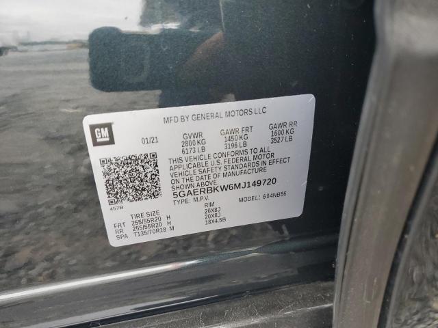 5GAERBKW6MJ149720 - 2021 BUICK ENCLAVE ESSENCE 黑色 照片 14