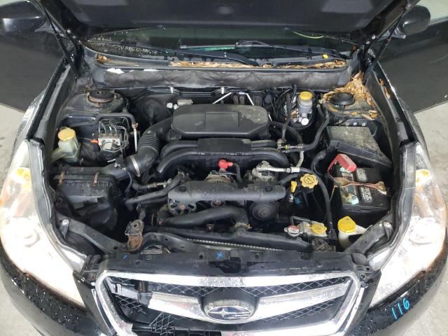 4S3BMBK68C3020428 - 2012 SUBARU LEGACY 2.5I LIMITED BLACK photo 11