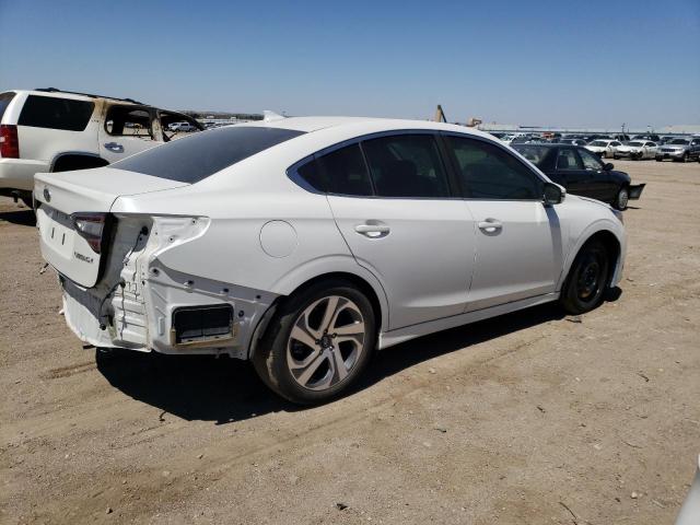 4S3BWAN67M3003878 - 2021 SUBARU LEGACY LIMITED WHITE photo 3