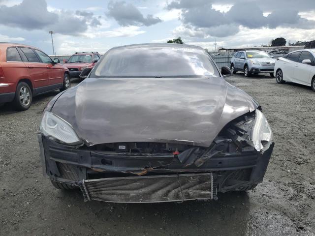 5YJSA1S13EFP29409 - 2014 TESLA MODEL S BROWN photo 5