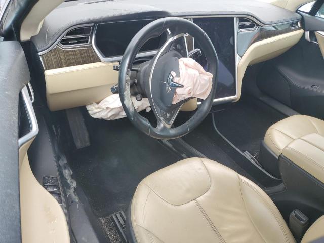 5YJSA1S13EFP29409 - 2014 TESLA MODEL S BROWN photo 8