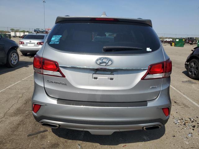 KM8SMDHF2HU250174 - 2017 HYUNDAI SANTA FE SE GRAY photo 6