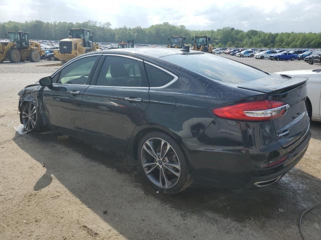 3FA6P0D90LR118123 - 2020 FORD FUSION TITANIUM BLACK photo 2