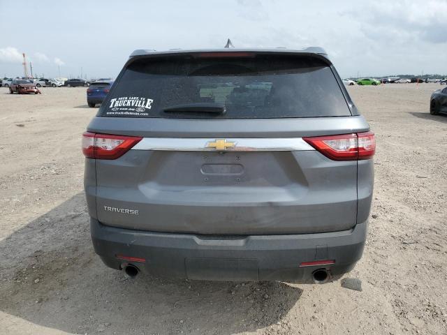 1GNERFKW3LJ102043 - 2020 CHEVROLET TRAVERSE LS GRAY photo 6