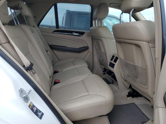 4JGDA5HBXFA606115 - 2015 MERCEDES-BENZ ML 350 4MATIC WHITE photo 11