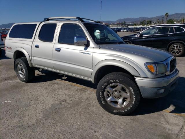 5TEGN92N22Z000386 - 2002 TOYOTA TACOMA DOUBLE CAB PRERUNNER SILVER photo 4