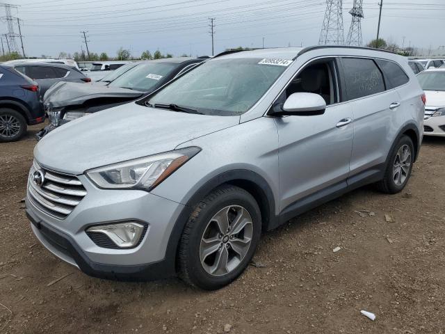 KM8SMDHF3FU099777 - 2015 HYUNDAI SANTA FE GLS SILVER photo 1