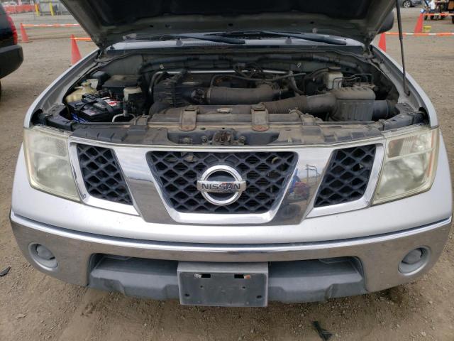 1N6BD06T68C411070 - 2008 NISSAN FRONTIER KING CAB XE SILVER photo 11