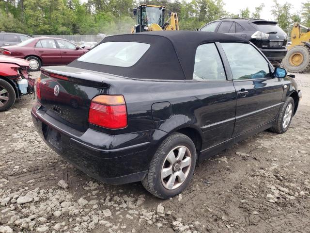 3VWDC21V92M803286 - 2002 VOLKSWAGEN CABRIO GLX 黑色 照片 3