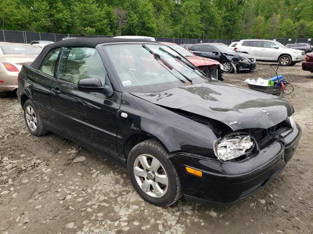 3VWDC21V92M803286 - 2002 VOLKSWAGEN CABRIO GLX 黑色 照片 4