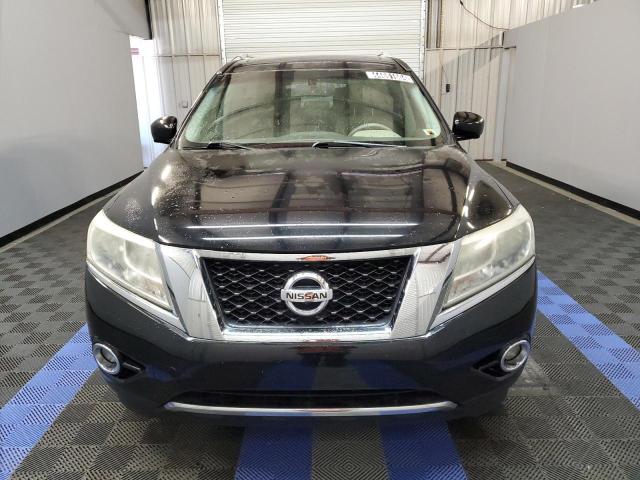 5N1AR2MN8EC682817 - 2014 NISSAN PATHFINDER S BLACK photo 5