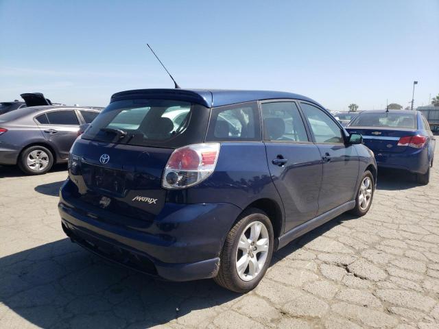 2T1KR32E58C709629 - 2008 TOYOTA COROLLA MA XR BLUE photo 3