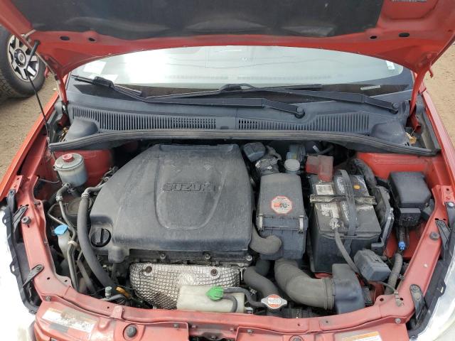 JS2YB5A37B6303141 - 2011 SUZUKI SX4 RED photo 12