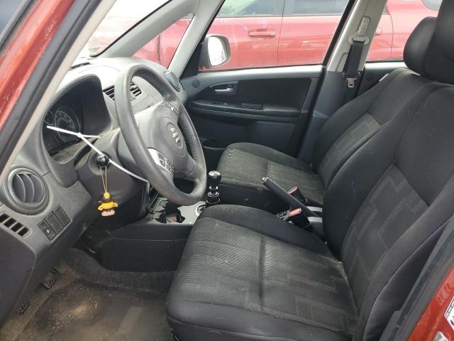 JS2YB5A37B6303141 - 2011 SUZUKI SX4 RED photo 7