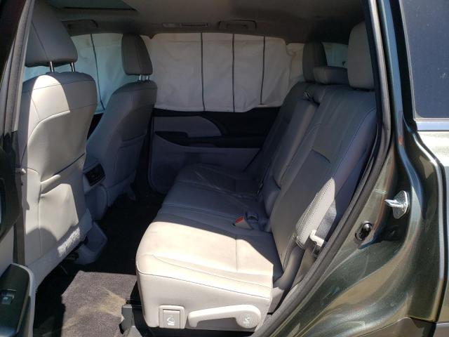 5TDKKRFH1FS081343 - 2015 TOYOTA HIGHLANDER XLE GREEN photo 10