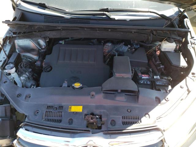 5TDKKRFH1FS081343 - 2015 TOYOTA HIGHLANDER XLE GREEN photo 11