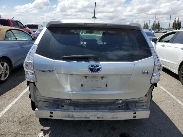 JTDZN3EU9C3066376 - 2012 TOYOTA PRIUS V SILVER photo 6