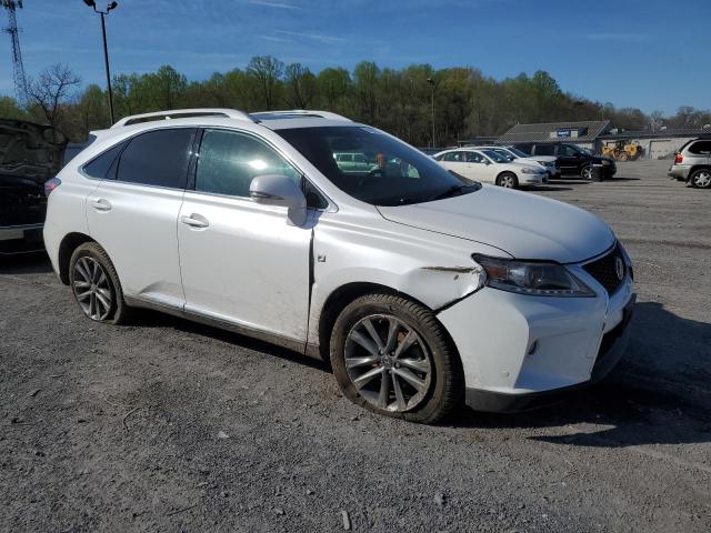 2T2BK1BA5DC222717 - 2013 LEXUS RX 350 BASE WHITE photo 4