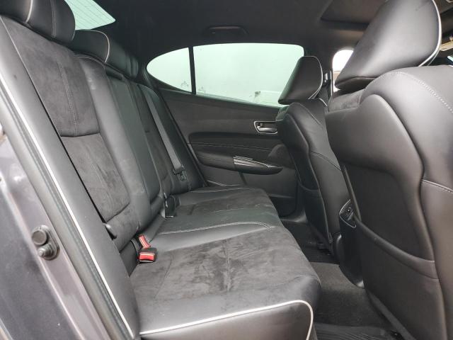 19UUB2F63JA011512 - 2018 ACURA TLX TECH+A Մոխրագույն լուսանկար 10