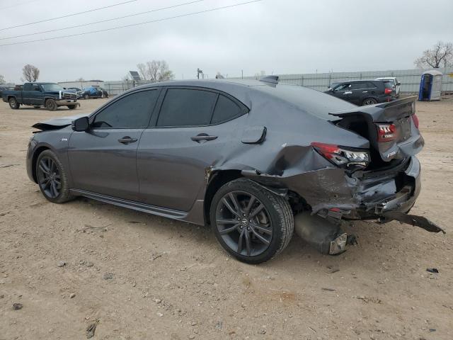 19UUB2F63JA011512 - 2018 ACURA TLX TECH+A Մոխրագույն լուսանկար 2
