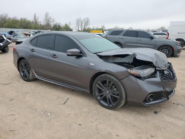 19UUB2F63JA011512 - 2018 ACURA TLX TECH+A Մոխրագույն լուսանկար 4