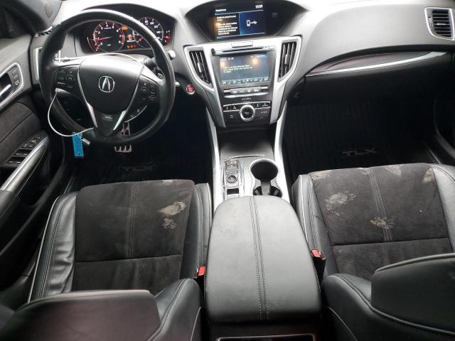 19UUB2F63JA011512 - 2018 ACURA TLX TECH+A Մոխրագույն լուսանկար 8