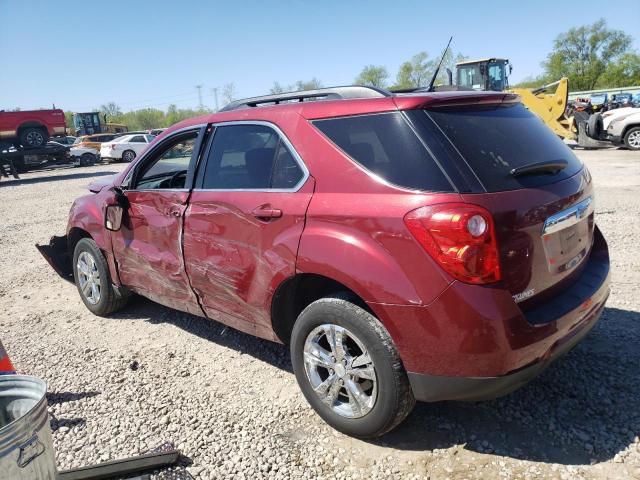 2GNALDEK8C6306282 - 2012 CHEVROLET EQUINOX LT RED photo 2