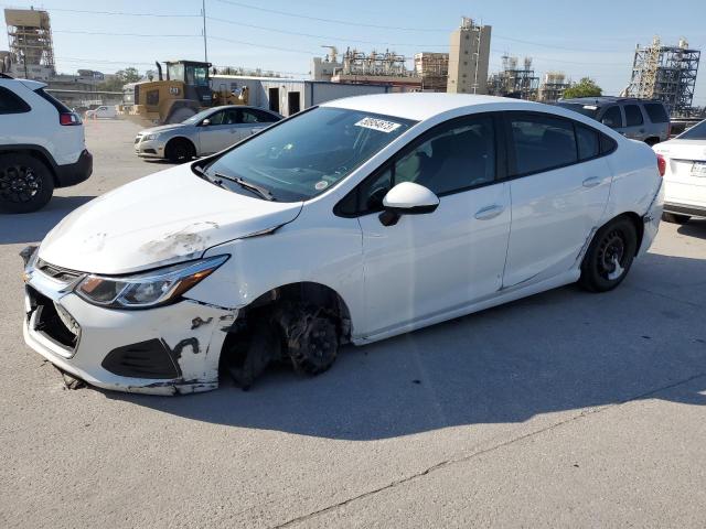 1G1BC5SM3K7122772 - 2019 CHEVROLET CRUZE LS WHITE photo 1