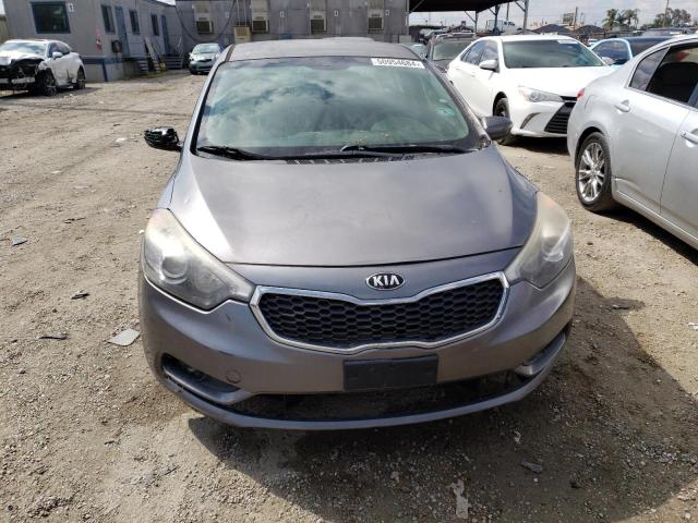 KNAFX4A8XE5160895 - 2014 KIA FORTE EX SILVER photo 5