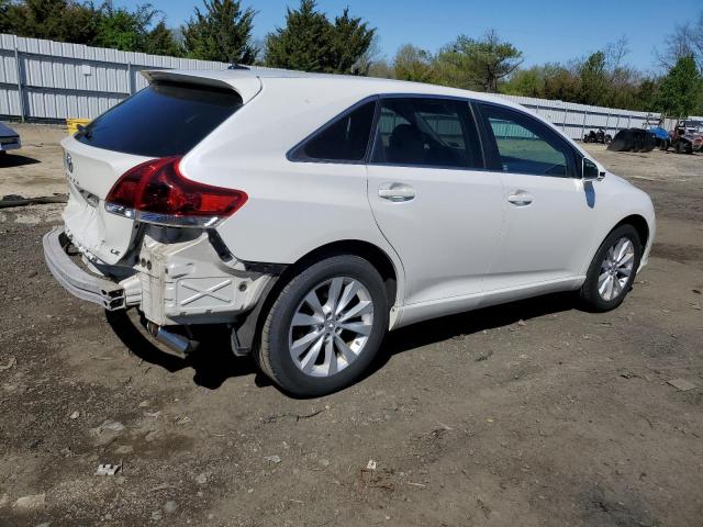 4T3ZA3BB5EU083884 - 2014 TOYOTA VENZA LE WHITE photo 3