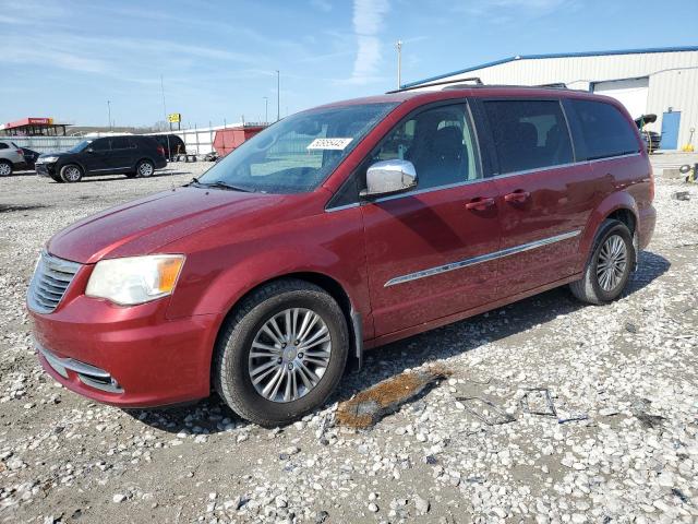 2C4RC1CG6DR559514 - 2013 CHRYSLER TOWN & COU TOURING L RED photo 1