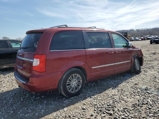 2C4RC1CG6DR559514 - 2013 CHRYSLER TOWN & COU TOURING L RED photo 3