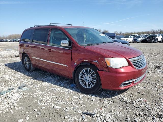 2C4RC1CG6DR559514 - 2013 CHRYSLER TOWN & COU TOURING L RED photo 4