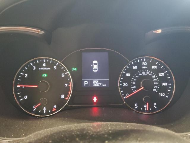 KNAFX5A8XF5315954 - 2015 KIA FORTE EX BLUE photo 9