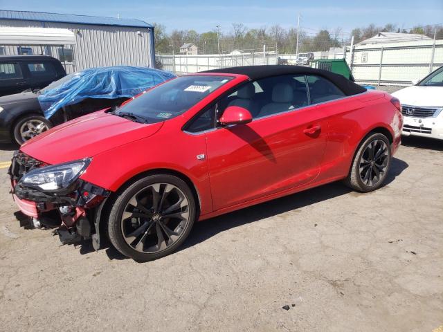 W04WJ3N54KG300478 - 2019 BUICK CASCADA SPORT TOURING RED photo 1