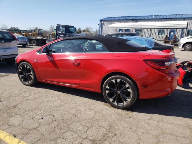 W04WJ3N54KG300478 - 2019 BUICK CASCADA SPORT TOURING RED photo 2