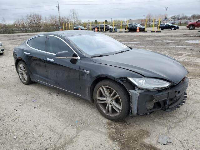 5YJSA1AC4DFP10725 - 2013 TESLA MODEL S Սև լուսանկար 4