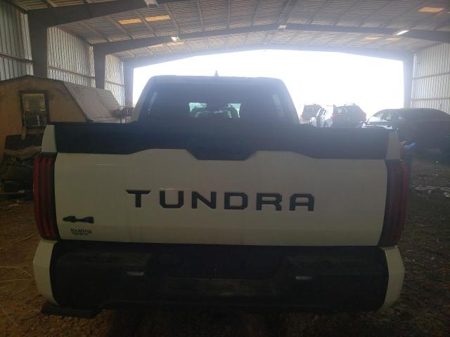 5TFLA5DBXPX062736 - 2023 TOYOTA TUNDRA CREWMAX SR WHITE photo 6