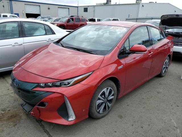JTDKARFP8H3000840 - 2017 TOYOTA PRIUS PRIM RED photo 1