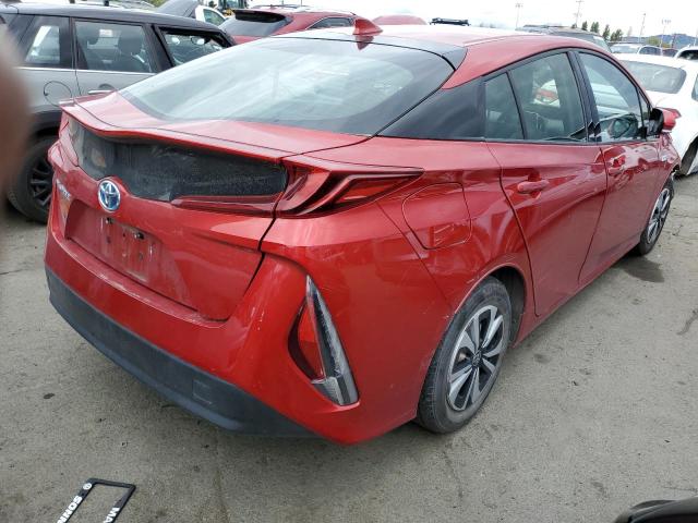 JTDKARFP8H3000840 - 2017 TOYOTA PRIUS PRIM RED photo 3
